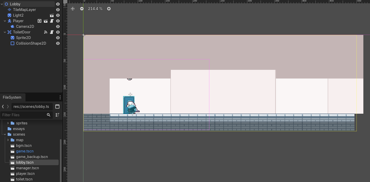 Godot tileset work